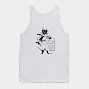 Au Chat Noir Restaurant Tank Top